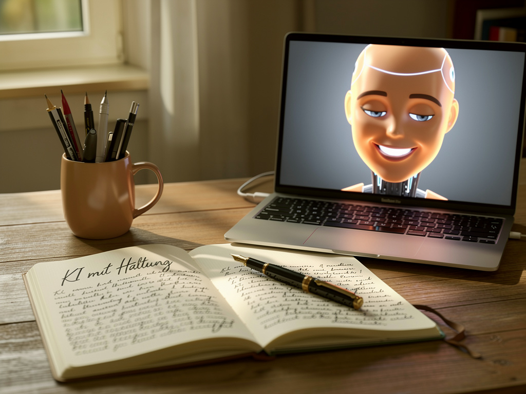 KI mit Haltung: Wie ich als Coach mit Künstlicher Intelligenz schreibe KI mit Haltung: Wie ich als Coach mit Künstlicher Intelligenz schreibe